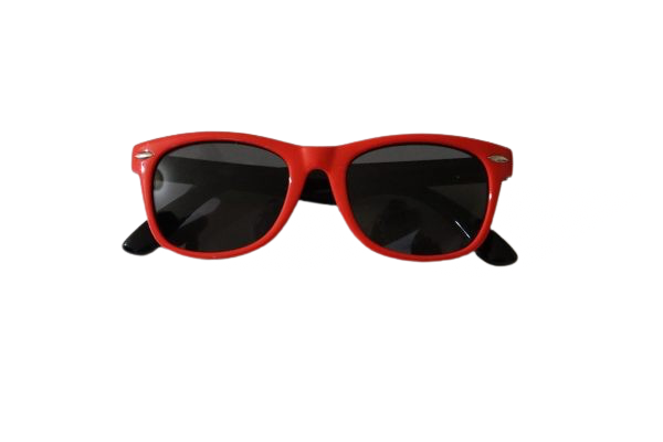 Premium Ultraflex Sunnies – Red & Black | Flexible Baby Sunglasses
