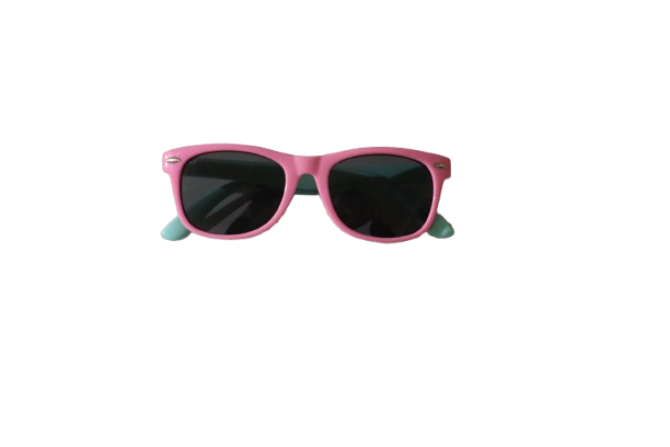 Premium Ultraflex Sunnies – Pink & Teal | Flexible Baby Sunglasses