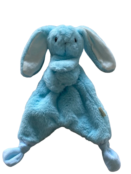 Ultimate Snuggle Buddies Baby Companion Comforter – BLUE Bunny